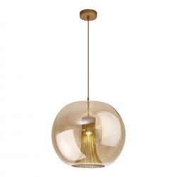 KRISS BRONCE * COLGANTE REDONDA LED 3000K