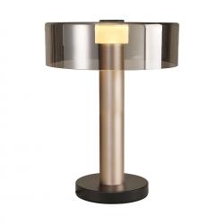 GIN * SOBREMESA LED GRANDE - ORO + NEGRO