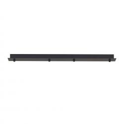 TONIC * BASE RECTANGULAR - NEGRO ARENADO - 85 x 80 cm