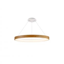 NISEKO II * COLGANTE LED 50W D.65CM MADERA