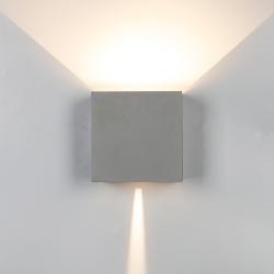 DAVOS * APLIQUE EXTERIOR LED* 2*10W 2700K DIMABLE GRIS OSCURO