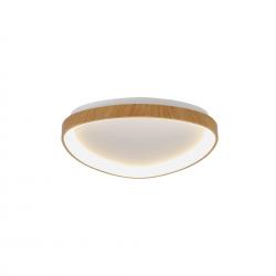 NISEKO II * PLAFON TRIANGULAR LED 42 CM - CON MANDO CCT - MADERA