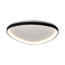 NISEKO II * PLAFON TRIANGULAR LED 61 CM - CON MANDO CCT - NEGRO