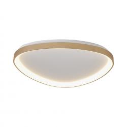 NISEKO II * PLAFON TRIANGULAR LED 61 CM - CON MANDO CCT - ORO
