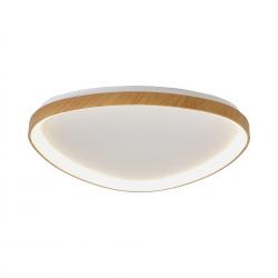 NISEKO II * PLAFON TRIANGULAR LED 61 CM - CON MANDO CCT - MADERA