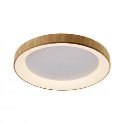 NISEKO II * PLAFON REDONDO 78 CM - CON MANDO CCT - MADERA