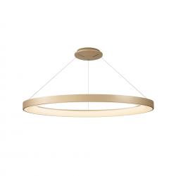 NISEKO II * LAMPARA 90 CM - CON MANDO - ORO