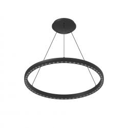 RIUMAR * COLGANTE LED 40+15W D.62CM 3000K NEGRO