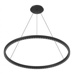 RIUMAR * COLGANTE LED 60+20W D.92CM 3000K NEGRO