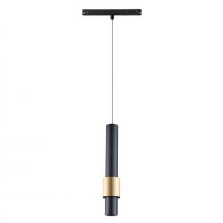 MAGNETO* COLGANTE 7W NEGRO/ ORO 2700K TRIAC