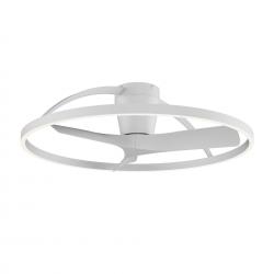 NEPAL II * VENTILADOR / PLAFON LED - BLANCO