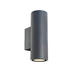 PERE * APLIQUE IP65 2L*GU10 GRIS OSCURO