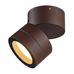 SALER * FOCO // APLIQUE IP65 1L*GX53 CORTEN