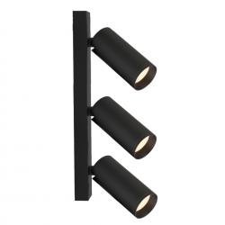 NAZARE * REGLETA Mini GU10 4L NEGRO