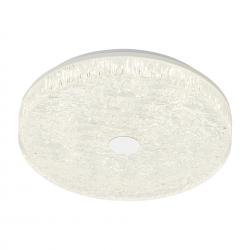 FROZEN * DIMMABLE ROUND WHITE LED CEILING LIGHT 38CM - WITH REMOTE