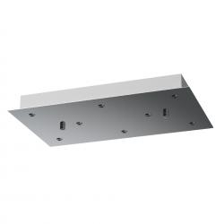 MODULAR LIGHT * BASE RECTANGULAR 8L - CROMO