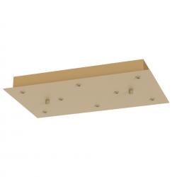 MODULAR LIGHT * BASE RECTANGULAR 8L - ORO