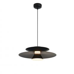 ESTRELLA * COLGANTE LED - 12W - NEGRO