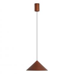 CONO * COLGANTE LED 10W - COBRE - 24 CM - DIMABLE TRIAC