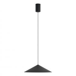 CONO * COLGANTE LED 10W - NEGRO - 30 CM - DIMABLE TRIAC
