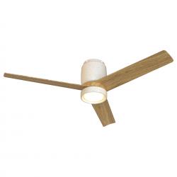 CERAMICA L * PLAFON / VENTILADOR - BLANCO-MADERA