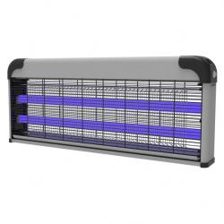 Mata Insectos Electrico Diablo 40w 2xuv C/cadena Alcance100m2 26,6x64,5x8,5cm Facil Limp