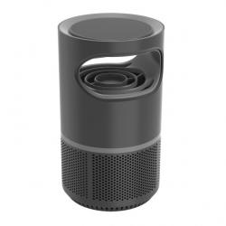 Mata Insectos Lumbre 3w Negro Estilo Inhale 21,5x12x12 Cm 8xled Ultravioleta Indoor