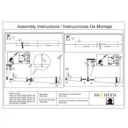 Hanok * Tapa Lateral Blanca Con Cable Alimentacion Y Floron