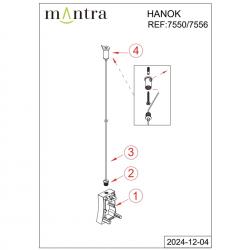 Hanok * Tapa Lateral Negra Con Cable Fijacion