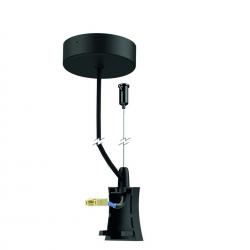 Hanok * Tapa Lateral Negra Con Cable Alimentacion Y Floron