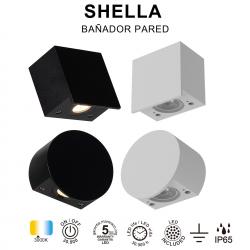SHELLA * BAÑADOR PARED LED 3W 3000K C. BLANCO