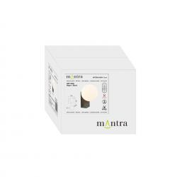 INTERLAKEN * APLIQUE IP65 G9 NEGRO