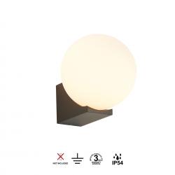 INTERLAKEN * APLIQUE IP54 G9 NEGRO
