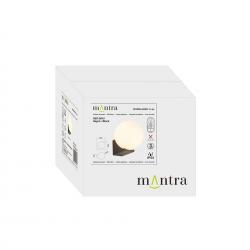 INTERLAKEN * APLIQUE IP54 G9 NEGRO