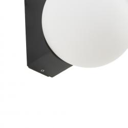 INTERLAKEN * APLIQUE IP54 2*G9 NEGRO