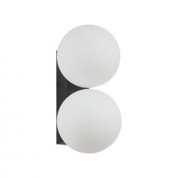 INTERLAKEN * APLIQUE IP54 2*G9 NEGRO
