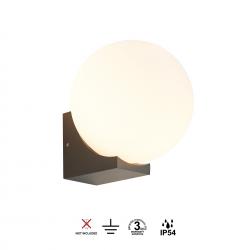 INTERLAKEN * APLIQUE IP54 G9 NEGRO