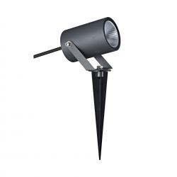 QUEBEC LED * PIQUETA EXTERIOR 10W 3000K IP65 GRIS OSCURO