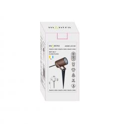 QUEBEC LED * PIQUETA EXTERIOR 10W 3000K IP65 CORTEN