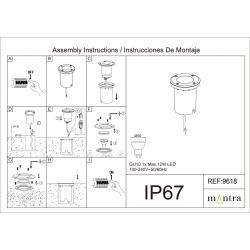 ZERMAT * FOCO SUELO IP67 GU10