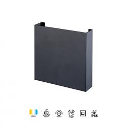 HUEZ * APLIQUE LED IP65 5W 3000K NEGRO