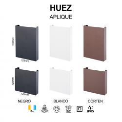 HUEZ * APLIQUE LED IP65 5W 3000K BLANCO