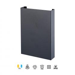 HUEZ * APLIQUE LED IP65 5+5W 3000K NEGRO