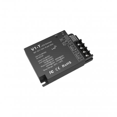 CONTROLADOR V1-T 0/1-10V + PULSADOR + RF