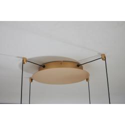 OASIS * LAMPARA LED 54W ORO - 4 COLGANTES - DIMABLE TRIAC