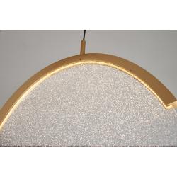OASIS * LAMPARA LED 54W ORO - 4 COLGANTES - DIMABLE TRIAC
