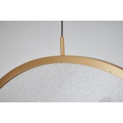 OASIS * LAMPARA LED 40W ORO - 3 COLGANTES - DIMABLE TRIAC