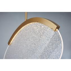OASIS * COLGANTE LED 12W ORO - DIMABLE TRIAC