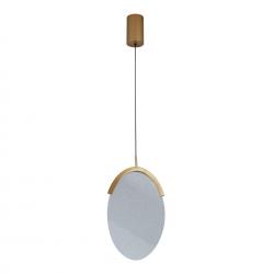 OASIS * COLGANTE LED 12W ORO - DIMABLE TRIAC