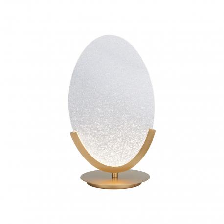OASIS * SOBREMESA LED 12W ORO - PEQUEÑA